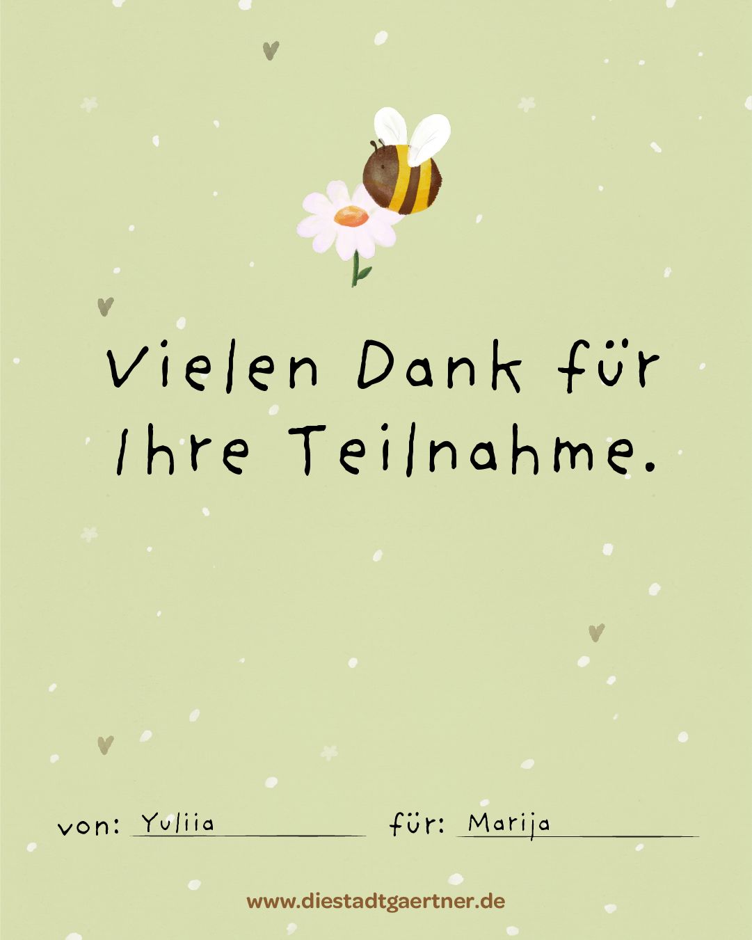 Kompliment-Bild